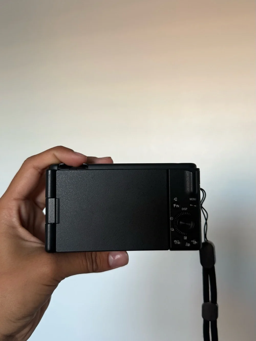 Sony Black Compact Point-and-Shoot Camera with Zeiss Lens